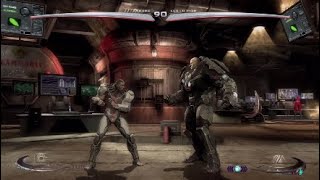 Cyborg vs Lex Luthor - Injustice Gods Among Us