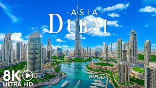 Dubai 8K UHD – A Symbol Of Luxurious Future Amidst The Endless Desert Landscape