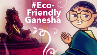 #Eco-friendly Ganesha | Ganesh Chaturthi | Cartoon | Animated | Ganpati Bappa Morya