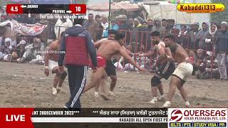 Jhunir 🆚 Pojewal || Best SemiFinal Match Sangar Sadha Sirsa Kabaddi Tournament 28-12-2023