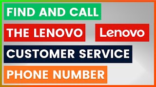How To Find And Call The Lenovo Customer Service Phone Number? [in 2026]