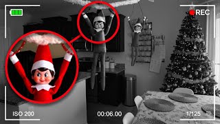 Elf On The Shelf Caught MOVING & FLYING For 24 Minutes Straight