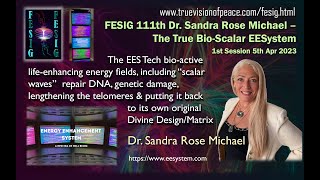 FESIG 111th Dr. Sandra Rose Michael – The True Bio-Scalar EESystem