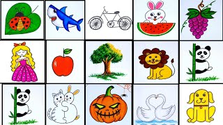 20 Easy Drawing Tutorials for Beginners - Step-by-Step Guide