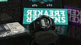 G-Shock DW6900SF-1DR Sneaker Freaker collaboration watch unboxing & review
