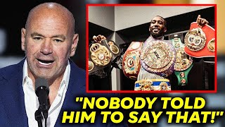 Dana White BLASTS Boxing Promoters & Stands With Terence Crawford