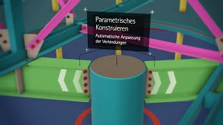 Tekla BIM Softwarelösungen für die Stahlbaufertigung