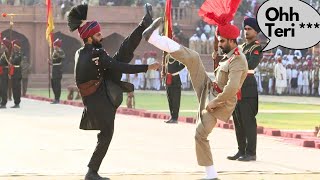 Attari Wagah Border : Republic Day Beating Retreat