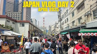 April 2025 - Hanging Out at Tsukiji Market, Toyosu, 2D Cafe, Inu Cafe Rio & Disney Store in Shinjuku