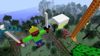 World of Minecraft - pripravovaný svet pre prvú časť (AMATERSKE VIDEO)