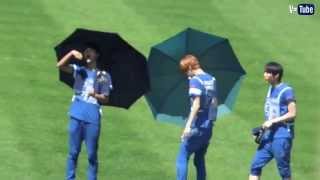 130903 아육대 빅스 VIXX 직캠 - 별빛 밥 챙겨주기