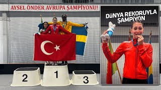 AYSEL ÖNDER 400m AVRUPA VE DÜNYA SALON REKORU KIRARAK ŞAMPİYON OLDU! 🇹🇷🥇