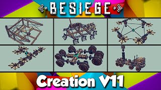 Besiege - CREATION #11 (Update v0.08 - New Stuff) + Download Link