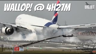 LIVE: Crosswind Landings at London Heathrow Airport