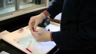 Grease Thief Analyzer and grease analysis handling (raw) MRG Labs