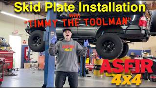 Asfir 4x4 Aluminum Skid Plate Install (100 Series Toyota Land Cruiser / LX470)