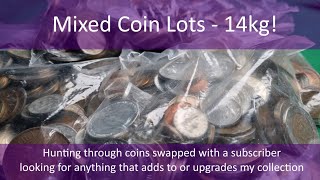 Mixed coin lot swapsies - Bag 2 Wrapup #worldcoins #coins #coincollecting
