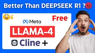 LLAMA-4 is Here... Is It Really Better Than DeepSeek R1? 😳 | Free APIs + Cline & RooCode