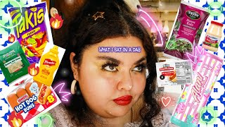 WHAT I EAT IN A DAY AS A FAT GURL THAT IS JUST LIVING LIFE GAH DAYUM 😭✌🏽