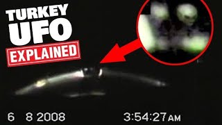 A UFO SIGHTING IN KUMBURGAZ TURKEY  ,FULL RAW FOOTAGE   ALIEN 👽