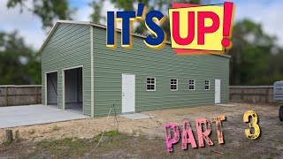 Building the Garage - Part 3: Garage Goes Up!