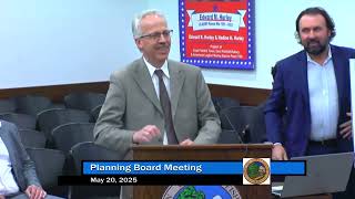Planning Board Meeting 5-20-25