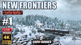 4K Live Stream - New Frontiers - Amur Russia - Snowrunner