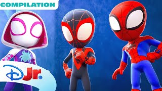 Marvel's Spidey and his Amazing Friends Season 3 Compilation! 🕷️ | 90+ Minutes | @disneyjr​