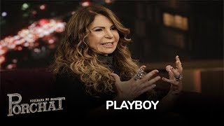Elba Ramalho conta que fica constrangida ao ver ensaio para a Playboy