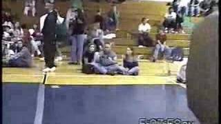 Yves Edwards fights 3 guys in a row - Feb 1998