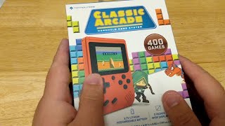 Tech Solutions Classic Arcade 400 in 1 Handheld Review