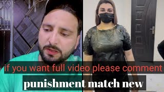 Pendu is live vs fizzu Noor new TikTok live punishment match || new punishment in trending 