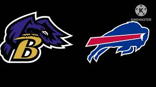 Something I did because of an upcoming NFL game (Ravens vs Bills)