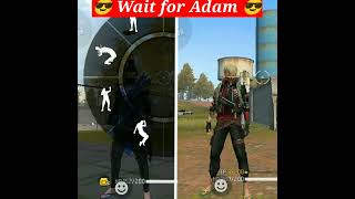 Alok vs Adam - Camping challenges😱😱//noob vs pro Grandmaster ranked push tips tricks//#shorts#short