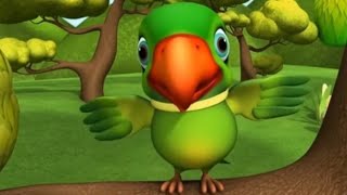 Main Tota Main Tota 🦜 | Mitthu Mitthu Parrot Song | Hindi Nursery Rhyme for Kids | 