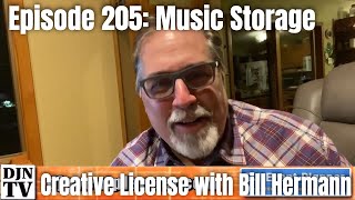 Where Is The Best Place To Store Your Music Files? | Creative License with Bill Hermann #205 #DJNTV