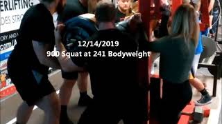 Ken Coleman Record Squats and Totals 2 weekends in a row!