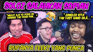 SOLOZ KECAM SOPIAN 🤣 !! RUPANYA FEEKZ ...😂 ?