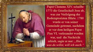 Der heilige Alfonsus Maria von Ligouri biographie
