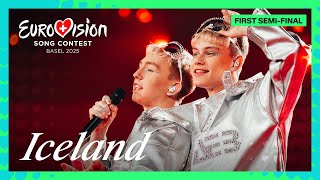 VÆB - RÓA (LIVE) | Iceland 🇮🇸 | First Semi-Final | Eurovision 2025