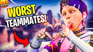 EXPOSING MY TEAMMATES IN VALORANT!