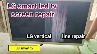 #32Lk610BPVA screen problem /lg smart led tv vertical ⏸️ line