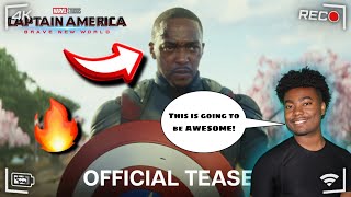 Captain America Brave New World Teaser Trailer Reaction