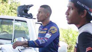 premier manche du championnat motocross a la reunion
