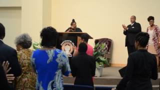 2nd Mt.Olive Women's Choir singing "I'll Serve the Lord"