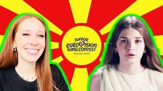 WOW! REACTING TO NORTH MACEDONIA'S SONG FOR JUNIOR EUROVISION 2025 // NELA MANČESKA - "MIRACLE"