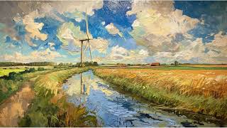 Vintage Landscape Free Tv Art Wallpaper Screensaver Home Decor Samsung Oil Painting Digital Spring