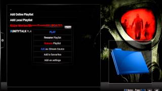 XBMC - iStream update including adding playlists to Favs