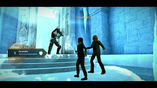 Easy Duel Match Win Against Ice Knight - Harry Potter Hogwarts Mystery gameplay