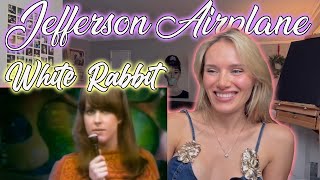 Jefferson Airplane-White Rabbit!  Russian Girl First Time Hearing!!!